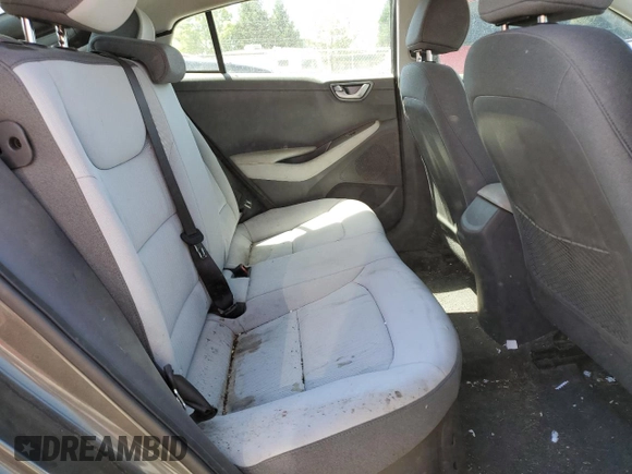 2022 Hyundai Ioniq Blue with VIN KMHC65LC7NU274788, listed as a Copart auction lot 61217164 with 75,317 mi miles and Salvage Title. Bid and sale history available at DreamBid. Image 10.