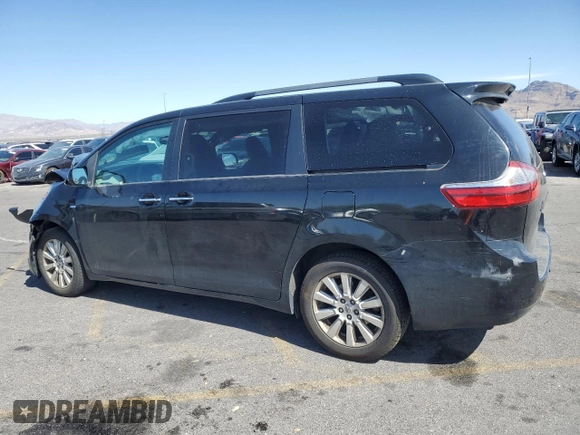 2017 Toyota Sienna XLE с VIN 5TDDZ3DC4HS176328, выставлен на аукционе Copart как лот 53185675 с пробегом 80 226 миль миль и Списание • Salvage title. История ставок и продаж доступна на DreamBid. Изображение 2.
