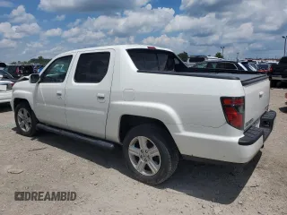 2012 Honda Ridgeline RTL with VIN 5FPYK1F56CB002709, listed as a Copart auction lot 62642495 with 116,416 mi miles and Salvage title. Bid and sale history available at DreamBid. Image 2.