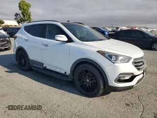 2017 Hyundai Santa Fe Ultimate with VIN 5XYZWDLAXHG433767, listed as a Copart auction lot 59789625 with 110,666 mi miles and Clean title. Bid and sale history available at DreamBid. Image 4.