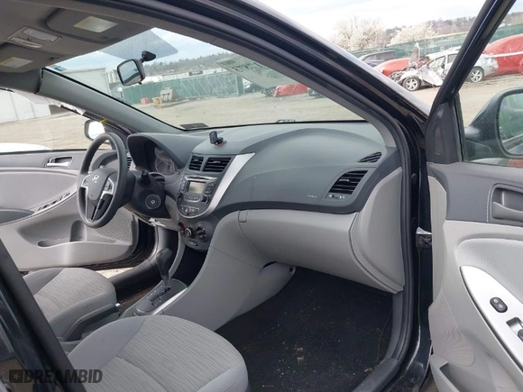 2017 Hyundai Accent SE with VIN KMHCT4AE4HU379719, listed as a IAAI auction lot 41917873 with 49,826 mi miles. Bid and sale history available at carsss.com. Image 5.