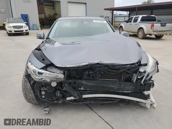 2014 Infiniti Q50 Hybrid Sport with VIN JN1AV7AP2EM690346, listed as a Copart auction lot 79770594 with 114,964 mi miles and Salvage Title. Bid and sale history available at carsss.com. Image 5.