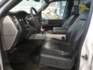 2014 Ford Expedition Max Limited z VIN 1FMJK2A54EEF00706, wystawiony jako Copart lot #87456134 z przebiegiem 143 382 mil mil oraz Szkoda całkowita • Salvage title. Historia ofert i sprzedaży dostępna na DreamBid. Obrazek 7.