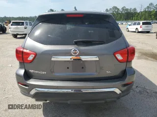 2019 Nissan Pathfinder S z VIN 5N1DR2MNXKC605066, wystawiony jako Copart lot #52806895 z przebiegiem 123 017 mil mil oraz Szkoda całkowita • Salvage title. Historia ofert i sprzedaży dostępna na DreamBid. Obrazek 6.