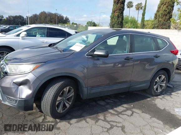 2018 Honda CR-V LX with VIN 2HKRW5H36JH426040, listed as a IAAI auction lot 42031936 with 94,564 mi miles. Bid and sale history available at carsss.com. Image 15.