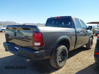 2021 Ram 1500 Classic Warlock with VIN 1C6RR7GT1MS590569, listed as a IAAI auction lot 41877699 with 33,877 mi miles. Bid and sale history available at carsss.com. Image 4.