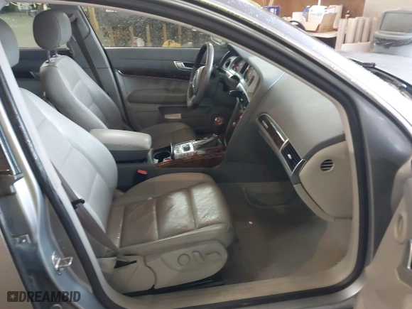 2008 Audi A6 with VIN WAUKH74F28N109368, listed as a IAAI auction lot 42002707 with 163,665 mi miles. Bid and sale history available at carsss.com. Image 5.