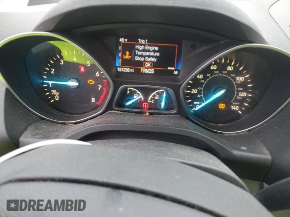 2017 Ford Escape SE with VIN 1FMCU9GD6HUC06924, listed as a Copart auction lot 43090395 with 151,236 mi miles and Clean Title. Bid and sale history available at DreamBid. Image 9.