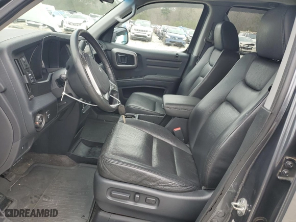 2010 Honda Ridgeline RTL with VIN 5FPYK1F50AB006171, listed as a Copart auction lot 44863745 with 107,980 mi miles and Salvage Title. Bid and sale history available at carsss.com. Image 7.