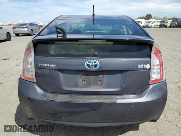 2014 Toyota Prius Four with VIN JTDKN3DU8E1801995, listed as a Copart auction lot 52741375 with 236,183 mi miles and Salvage Title. Bid and sale history available at carsss.com. Image 6.