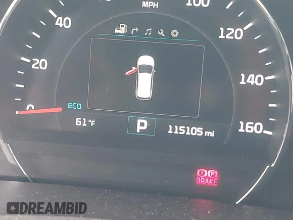 2016 Kia Sorento SX with VIN 5XYPK4A52GG071148, listed as a IAAI auction lot 41543872 with 115,105 mi miles. Bid and sale history available at carsss.com. Image 16.