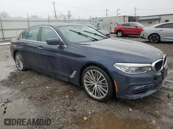 2017 BMW 5 Series 540i xDrive with VIN WBAJE7C30HG887202, listed as a Copart auction lot 47752495 with Not provided miles and Clean title. Bid and sale history available at DreamBid. Image 4.