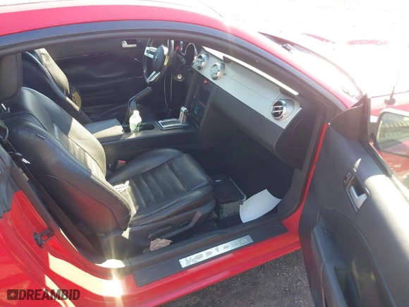 2008 Ford Mustang GT Deluxe with VIN 1ZVHT82HX85123943, listed as a IAAI auction lot 41565843 with NaN miles. Bid and sale history available at carsss.com. Image 5.
