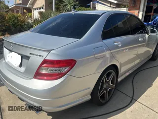 2010 Mercedes-Benz C with VIN WDDGF7HBXAF436547, listed as a Copart auction lot 55617955 with 150,366 mi miles and Clean Title. Bid and sale history available at carsss.com. Image 4.