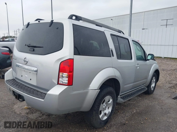 2010 Nissan Pathfinder S with VIN 5N1AR1NB0AC623902, listed as a IAAI auction lot 41609905 with 192,321 mi miles and . Bid and sale history available at DreamBid. Image 4.