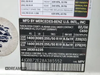 2008 Mercedes-Benz M 550 z VIN 4JGBB72E28A385552, wystawiony jako Copart lot #50704215 z przebiegiem 165 925 mil mil oraz Szkoda całkowita • Salvage title. Historia ofert i sprzedaży dostępna na DreamBid. Obrazek 13.