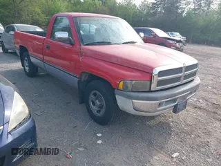 1995 Dodge 1500 with VIN 1B7HC16Y6SS302154, listed as a IAAI auction lot 41906801 with 128,958 mi miles. Bid and sale history available at carsss.com. Image 1.