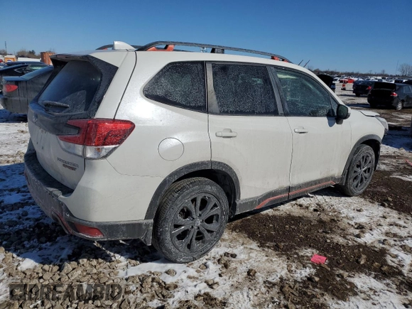 2022 Subaru Forester Special Sports с VIN JF2SKAJC2NH501323, выставлен на аукционе Copart как лот 46139435 с пробегом 26 751 миль миль и Списание • Salvage title. История ставок и продаж доступна на DreamBid. Изображение 3.