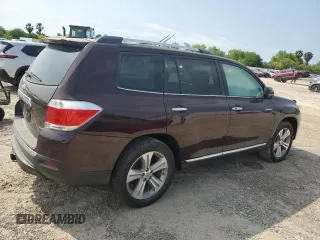 2012 Toyota Highlander Limited with VIN 5TDDK3EH9CS142991, listed as a Copart auction lot 51248045 with 0 mi miles and Salvage Title. Bid and sale history available at carsss.com. Image 3.