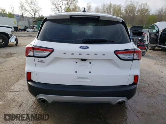 2022 Ford Escape S with VIN 1FMCU0F65NUA07907, listed as a Copart auction lot 52631895 with 43,363 mi miles and Salvage title. Bid and sale history available at DreamBid. Image 6.