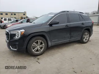 2023 GMC Terrain SLE with VIN 3GKALMEG6PL176545, listed as a Copart auction lot 89315945 with 47,083 mi miles and Clean Title. Bid and sale history available at carsss.com. Image 1.