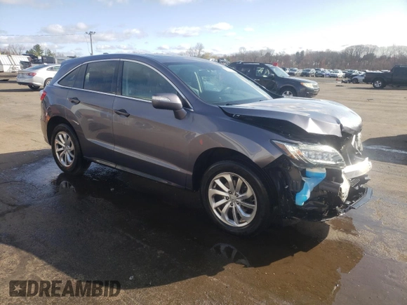 2017 Acura RDX with VIN 5J8TB4H37HL024336, listed as a Copart auction lot 50555715 with 69,009 mi miles and Salvage Title. Bid and sale history available at carsss.com. Image 4.
