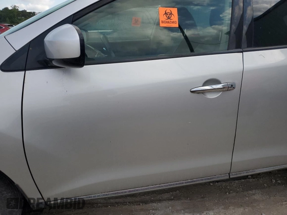 2009 Nissan Murano SL with VIN JN8AZ18U69W024146, listed as a Copart auction lot 68298204 with 170,562 mi miles and Salvage Title. Bid and sale history available at carsss.com. Image 7.