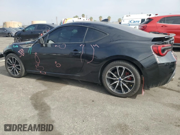 2017 Subaru BRZ Limited with VIN JF1ZCAC1XH8600651, listed as a Copart auction lot 61066515 with 109,875 mi miles and Salvage title. Bid and sale history available at DreamBid. Image 2.