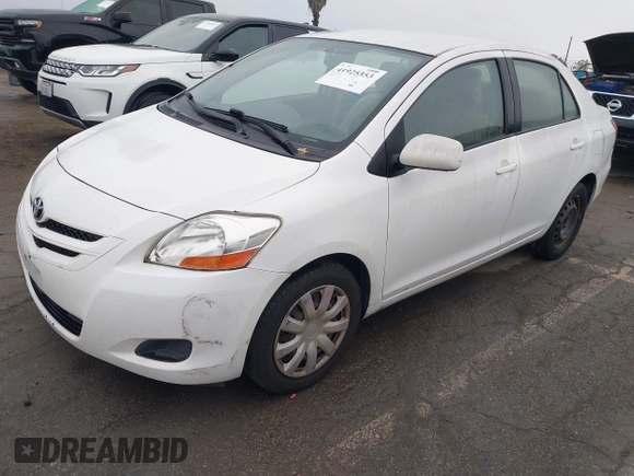 2008 Toyota Yaris with VIN JTDBT923081225777, listed as a IAAI auction lot 41925353 with 237,303 mi miles. Bid and sale history available at carsss.com. Image 2.
