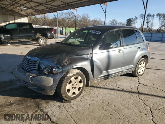 2003 Chrysler PT Cruiser with VIN 3C4FY48B53T565500, listed as a Copart auction lot 42544755 with 109,545 mi miles and Salvage Title. Bid and sale history available at carsss.com. Image 1.