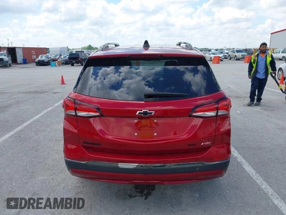 2022 Chevrolet Equinox RS with VIN 3GNAXWEV9NS181906, listed as a IAAI auction lot 42257280 with 44,492 mi miles and . Bid and sale history available at DreamBid. Image 16.