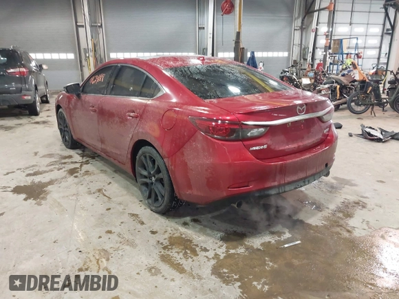 2016 Mazda Mazda6 i Grand Touring with VIN JM1GJ1W54G1432681, listed as a IAAI auction lot 41624888 with 100,410 mi miles. Bid and sale history available at carsss.com. Image 3.