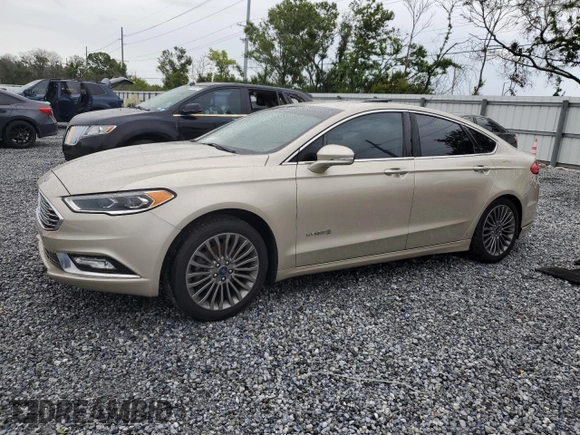 2017 Ford Fusion Hybrid Titanium with VIN 3FA6P0RU5HR359714, listed as a Copart auction lot 59156975 with 84,220 mi miles and Salvage title. Bid and sale history available at DreamBid. Image 1.