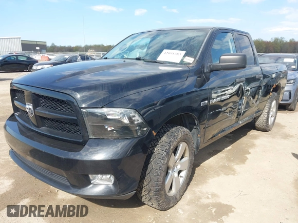2012 Ram 1500 Express with VIN 1C6RD7FT6CS303547, listed as a IAAI auction lot 42091383 with 176,122 mi miles and . Bid and sale history available at DreamBid. Image 17.