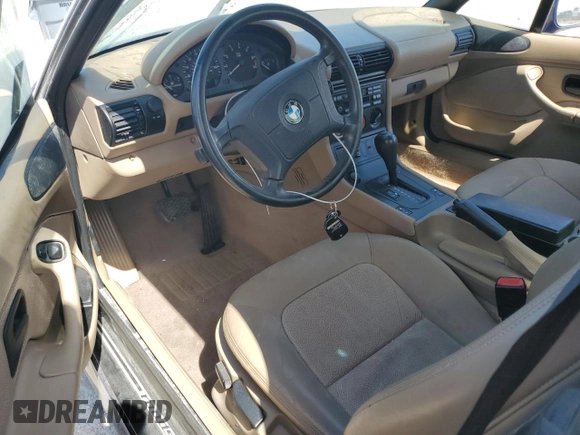 1997 BMW 3 Series 1.9L with VIN 4USCH7324VLE04837, listed as a Copart auction lot 74227944 with 0 mi miles and Non Repairable. Bid and sale history available at carsss.com. Image 8.