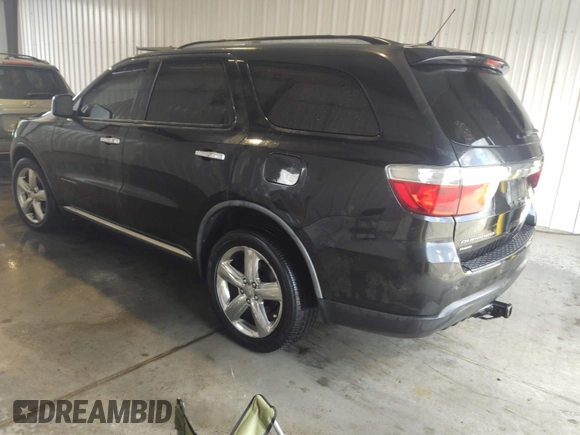 2011 Dodge Durango Citadel with VIN 1D4RE5GG7BC695865, listed as a IAAI auction lot 42537820 with 176,630 mi miles and . Bid and sale history available at DreamBid. Image 3.