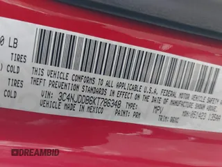 2019 Jeep Compass Trailhawk with VIN 3C4NJDDB6KT786348, listed as a IAAI auction lot 41963536 with 58,598 mi miles and . Bid and sale history available at DreamBid. Image 9.