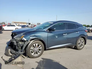 2018 Nissan Murano SL z VIN 5N1AZ2MG4JN109087, wystawiony jako Copart lot #57267565 z przebiegiem 86 388 mil mil oraz Szkoda całkowita • Salvage title. Historia ofert i sprzedaży dostępna na DreamBid. Obrazek 1.