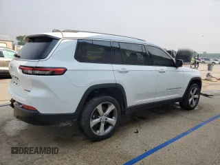 2021 Jeep Grand Cherokee Limited with VIN 1C4RJKBG8M8134451, listed as a Copart auction lot 59796135 with 49,038 mi miles and Salvage title. Bid and sale history available at DreamBid. Image 3.