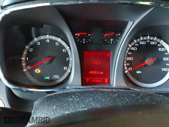 2010 GMC Terrain SLT-2 with VIN 2CTFLHEY9A6278097, listed as a IAAI auction lot 41244221 with 152,068 mi miles and . Bid and sale history available at carsss.com. Image 7.