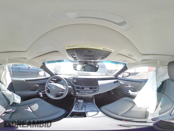 2022 Lexus ES 300h with VIN 58ADA1C16NU025675, listed as a Copart auction lot 54412515 with 33,917 mi miles and Salvage title. Bid and sale history available at DreamBid. Image 14.