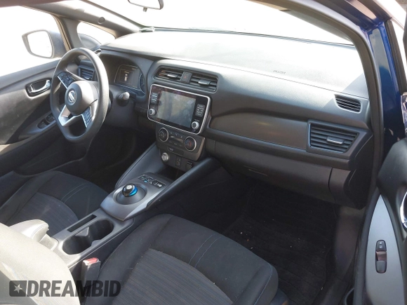 2022 Nissan LEAF S with VIN 1N4AZ1BV6NC555913, listed as a IAAI auction lot 42106117 with 78,357 mi miles and . Bid and sale history available at DreamBid. Image 5.