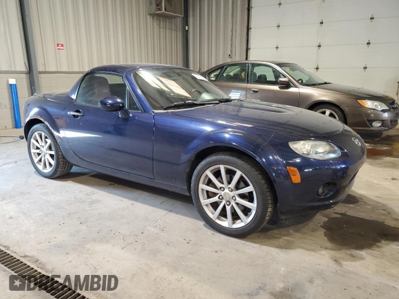 2007 Mazda MX-5 Miata Grand Touring with VIN JM1NC26F970127893, listed as a Copart auction lot 65293695 with 159,178 mi miles and Clean title. Bid and sale history available at DreamBid. Image 4.
