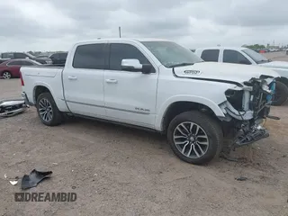 2025 Ram 1500 Limited with VIN 1C6SRFHP8SN582445, listed as a IAAI auction lot 41884206 with 21,662 mi miles and . Bid and sale history available at DreamBid. Image 1.