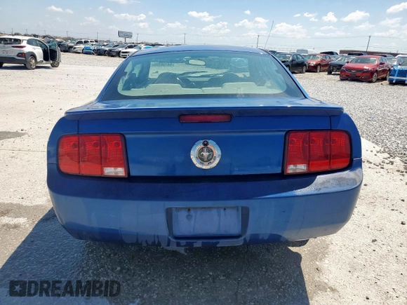 2009 Ford Mustang with VIN 1ZVHT80N095104926, listed as a Copart auction lot 54196705 with 161,252 mi miles and Salvage title. Bid and sale history available at DreamBid. Image 6.