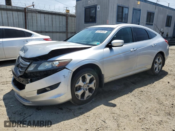 2012 Honda Crosstour EX-L with VIN 5J6TF2H59CL000714, listed as a Copart auction lot 53759125 with 125,658 mi miles and Salvage Title. Bid and sale history available at carsss.com. Image 1.