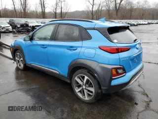 2020 Hyundai Kona Limited with VIN KM8K3CA52LU522505, listed as a Copart auction lot 71314622 with 25,257 mi miles. Bid and sale history available at carsss.com. Image 2.