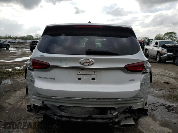 2020 Hyundai Santa Fe SE with VIN 5NMS2CAD9LH159755, listed as a Copart auction lot 55134405 with 52,880 mi miles and Salvage title. Bid and sale history available at DreamBid. Image 6.