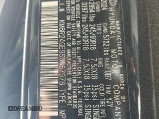 2025 Hyundai Palisade SEL z VIN KM8R24GE9SU867978, wystawiony jako Copart lot #52439355 z przebiegiem Nie podano mil oraz Szkody całkowita. Historia ofert i sprzedaży dostępna na DreamBid. Obrazek 13.