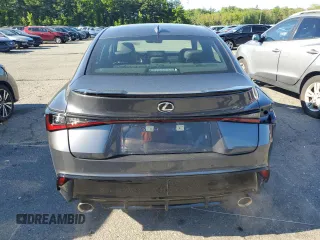 2023 Lexus IS with VIN JTHGZ1E23P5030867, listed as a Copart auction lot 54871264 with 6,429 mi miles and Salvage Title. Bid and sale history available at carsss.com. Image 6.